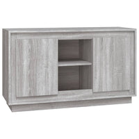 Thumbnail for Sideboard Grau Sonoma 102x35x60 cm Holzwerkstoff