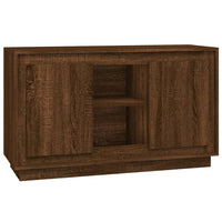Thumbnail for Sideboard Braun Eichen-Optik 102x35x60 cm Holzwerkstoff