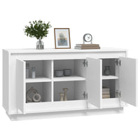 Thumbnail for Sideboard Weiß 102x35x55 cm Holzwerkstoff