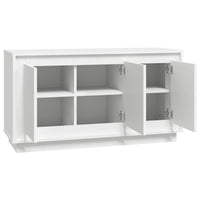 Thumbnail for Sideboard Weiß 102x35x55 cm Holzwerkstoff