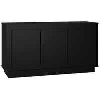 Thumbnail for Sideboard Schwarz 102x35x55 cm Holzwerkstoff
