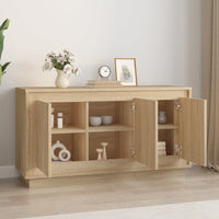 Thumbnail for Sideboard Sonoma-Eiche 102x35x55 cm Holzwerkstoff