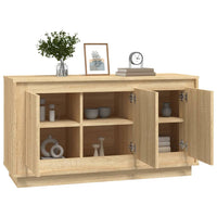 Thumbnail for Sideboard Sonoma-Eiche 102x35x55 cm Holzwerkstoff
