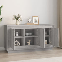 Thumbnail for Sideboard Grau Sonoma 102x35x55 cm Holzwerkstoff