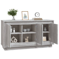 Thumbnail for Sideboard Grau Sonoma 102x35x55 cm Holzwerkstoff