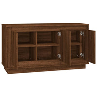 Thumbnail for Sideboard Braun Eichen-Optik 102x35x55 cm Holzwerkstoff