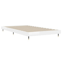 Thumbnail for Bettgestell Hochglanz-Weiß 90x200 cm Holzwerkstoff