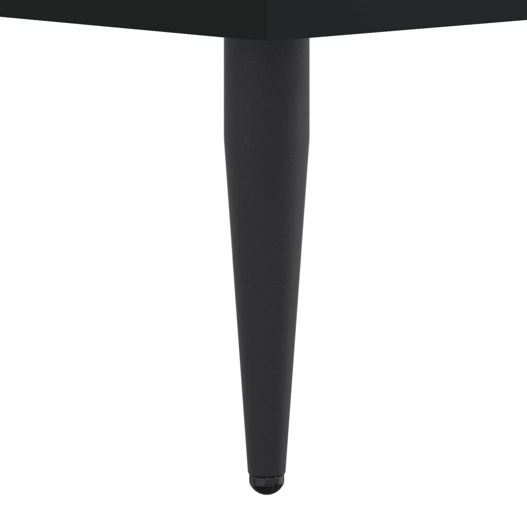 Bettgestell Schwarz 180x200 cm Holzwerkstoff