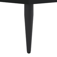 Thumbnail for Bettgestell Schwarz 160x200 cm Holzwerkstoff