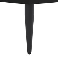 Thumbnail for Bettgestell Schwarz 135x190 cm Holzwerkstoff