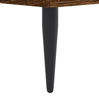 Thumbnail for Bettgestell ohne Matratze Braun Eiche 90x190 cm Holzwerkstoff