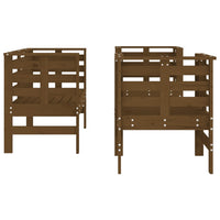 Thumbnail for 3-tlg. Garten-Lounge-Set Honigbraun Massivholz Kiefer