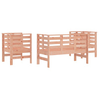 Thumbnail for 3-tlg. Garten-Lounge-Set Massivholz Douglasie