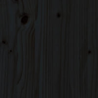 Thumbnail for Hochbeet Schwarz 101x50x57 cm Massivholz Kiefer
