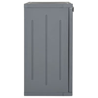 Thumbnail for Gartenschrank Grau 65x45x88 cm PP Rattan-Optik