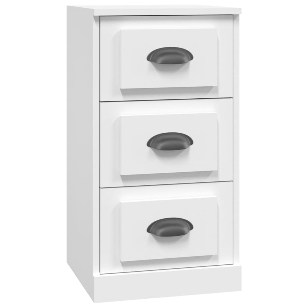 Sideboards 3 Stk. Weiß Holzwerkstoff
