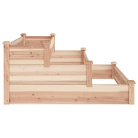 Thumbnail for Hochbeet 120x120x56 cm Massivholz Tanne