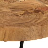 Thumbnail for Couchtisch 36 cm 6 Stämme Massivholz Akazie
