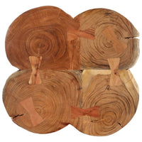 Thumbnail for Couchtisch 36 cm 4 Stämme Massivholz Akazie