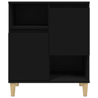 Thumbnail for Sideboards 2 Stk. Schwarz 60x35x70 cm Holzwerkstoff