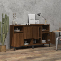 Thumbnail for Sideboards 2 Stk. Braun Eichen-Optik 60x35x70 cm Holzwerkstoff