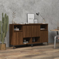 Thumbnail for Sideboards 2 Stk. Braun Eichen-Optik 60x35x70 cm Holzwerkstoff