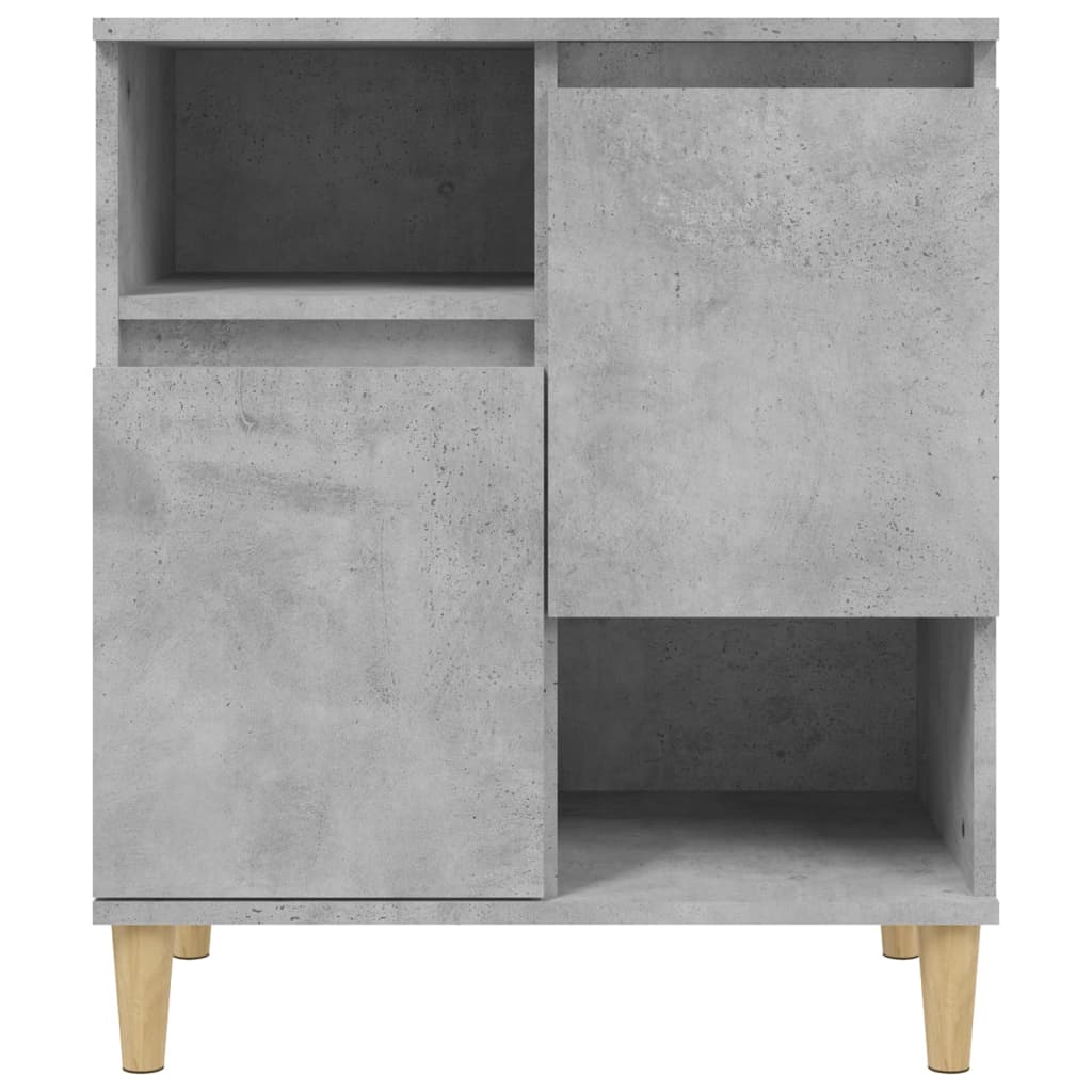Sideboards 3 Stk. Betongrau 60x35x70 cm Holzwerkstoff
