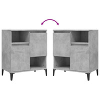 Thumbnail for Sideboards 3 Stk. Betongrau 60x35x70 cm Holzwerkstoff