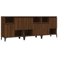 Thumbnail for Sideboards 3 Stk. Braun Eichen-Optik 60x35x70 cm Holzwerkstoff