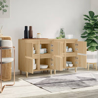 Thumbnail for Sideboards 2 Stk. Sonoma-Eiche 60x35x70 cm Holzwerkstoff