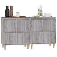 Thumbnail for Sideboards 2 Stk. Grau Sonoma 60x35x70 cm Holzwerkstoff