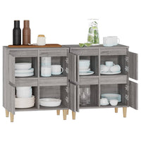 Thumbnail for Sideboards 2 Stk. Grau Sonoma 60x35x70 cm Holzwerkstoff
