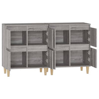 Thumbnail for Sideboards 2 Stk. Grau Sonoma 60x35x70 cm Holzwerkstoff