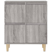 Thumbnail for Sideboards 2 Stk. Grau Sonoma 60x35x70 cm Holzwerkstoff