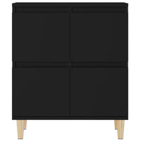 Thumbnail for Sideboards 3 Stk. Schwarz 60x35x70 cm Holzwerkstoff