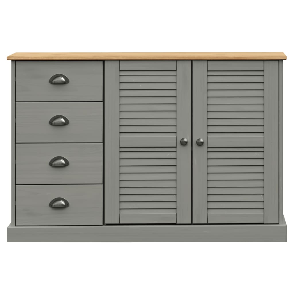 Sideboard mit Schubladen VIGO 113x40x75 cm Massivholz Kiefer