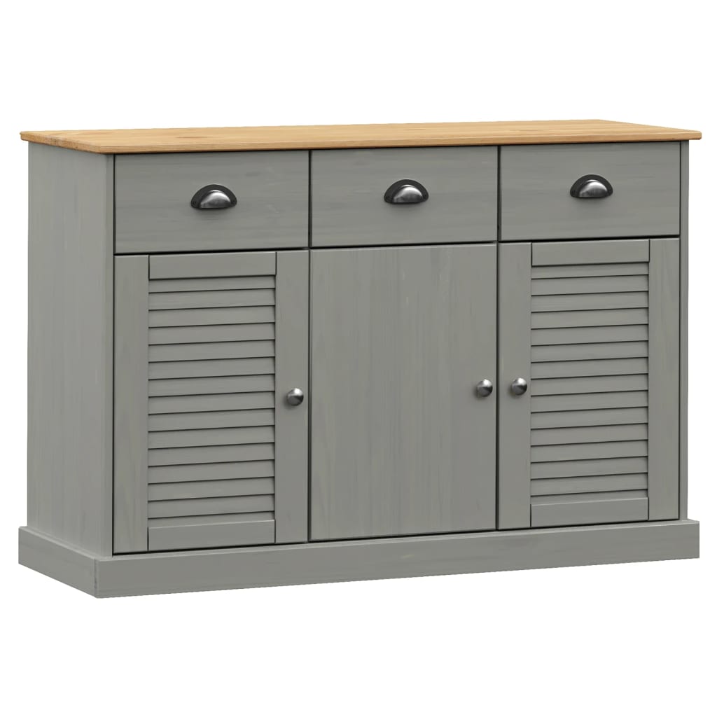 Sideboard mit Schubladen VIGO 113x40x75 cm Massivholz Kiefer