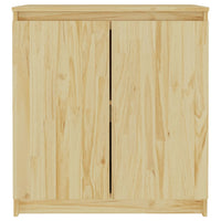 Thumbnail for Beistellschrank 60x36x65 cm Massivholz Kiefer