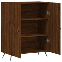 Thumbnail for Sideboard Braun Eichen-Optik 69,5x34x90 cm Holzwerkstoff