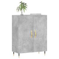 Thumbnail for Sideboard Betongrau 69,5x34x90 cm Holzwerkstoff