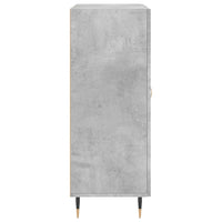Thumbnail for Sideboard Betongrau 69,5x34x90 cm Holzwerkstoff