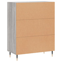 Thumbnail for Sideboard Grau Sonoma 69,5x34x90 cm Holzwerkstoff