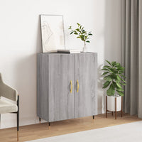 Thumbnail for Sideboard Grau Sonoma 69,5x34x90 cm Holzwerkstoff