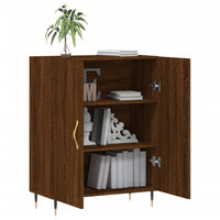 Thumbnail for Sideboard Braun Eichen-Optik 69,5x34x90 cm Holzwerkstoff