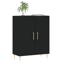 Thumbnail for Sideboard Schwarz 69,5x34x90 cm Holzwerkstoff