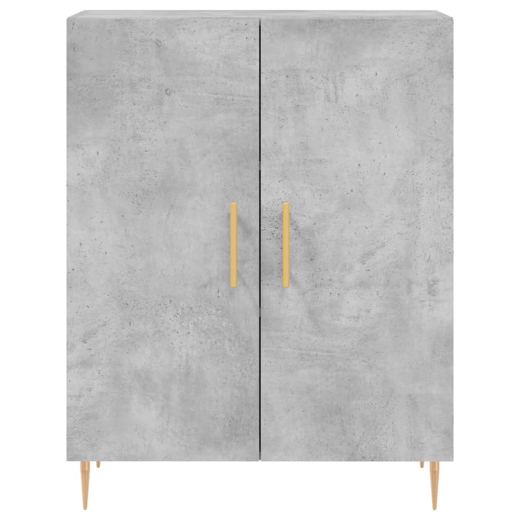 Sideboard Betongrau 69,5x34x90 cm Holzwerkstoff