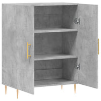 Thumbnail for Sideboard Betongrau 69,5x34x90 cm Holzwerkstoff