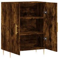 Thumbnail for Sideboard Räuchereiche 69,5x34x90 cm Holzwerkstoff