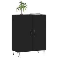 Thumbnail for Sideboard Schwarz 69,5x34x90 cm Holzwerkstoff