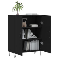 Thumbnail for Sideboard Schwarz 69,5x34x90 cm Holzwerkstoff